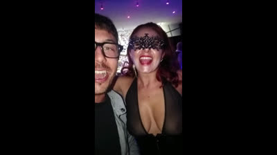 Carlo Stocaz con Miss Mina